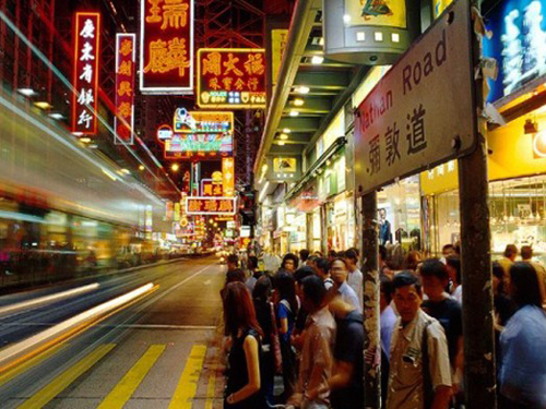 香港奢侈品市场